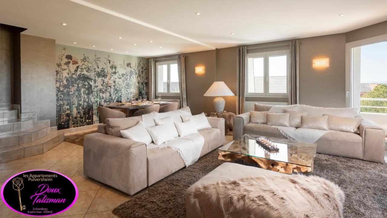 Appartements Precieux Ecrin & Doux Talisman Pulversheim Bagian luar foto